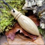 Pendule en bois de chêne