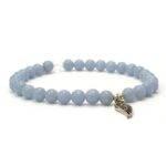 Bracelet angélite 6 mm