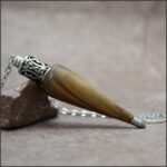 Pendule divinatoire bois de teck