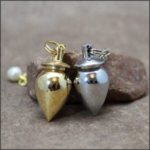 pendule goutte metal
