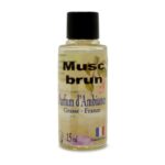 Parfum d'ambiance musc brun