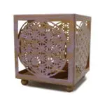 Photophore fleur de vie vintage