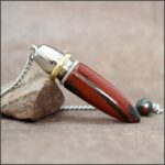 Pendule pierre de sang amplifié