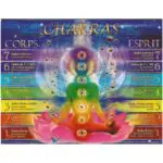 Planche des 7 chakras