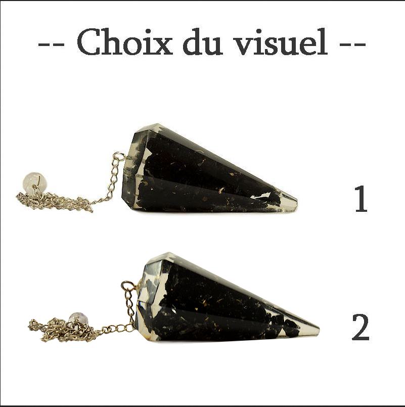 pendule tourmaline orgonite