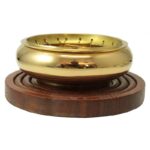 Brûle encens laiton et bois