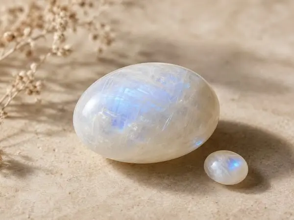 galet de pierre de lune naturelle