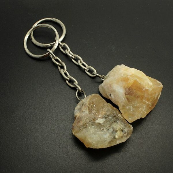 porte cles citrine