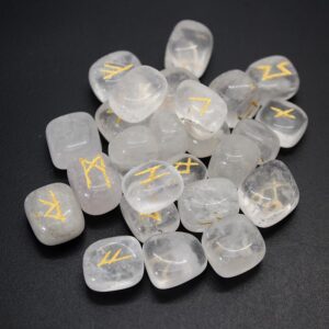 runes de cristal de roche