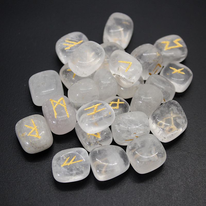 runes de cristal de roche