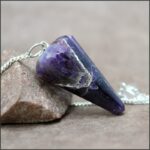 Pendule cône améthyste