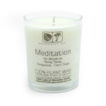 Bougie votive méditation