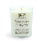 Bougie votive romarin et thym