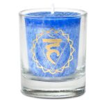 Bougie votive parfumée 5ème chakra