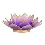 Bougeoir lotus 7ème chakra7