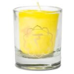 Bougie votive parfumée 3ème chakra