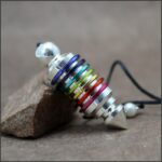 Pendule métal chakras