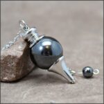 Pendule divinatoire séphoroton hématite