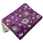 Pochette velours grand format