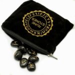 Set runes d'oracle agate noire