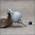 Pendule séphoroton quartz tourmaline