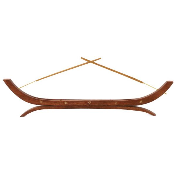 porte encens pirogue
