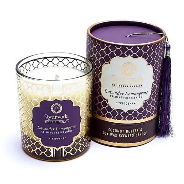 bougie lavande citronnelle