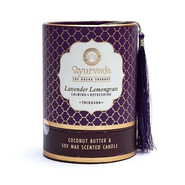bougie lavande citronnelle