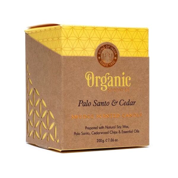 bougie palo santo cedre