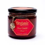 Bougie bio cire de rose