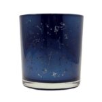 Bougeoir constellations bleu