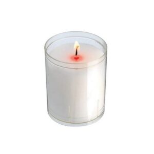 veilleuse votive blanche