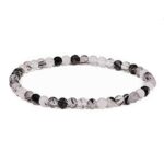 Bracelet quartz tourmaline