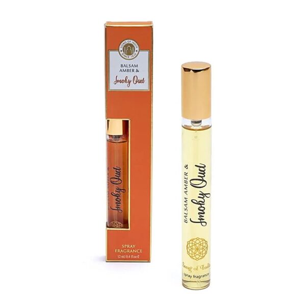 parfum d'ambiance ambre et oudh