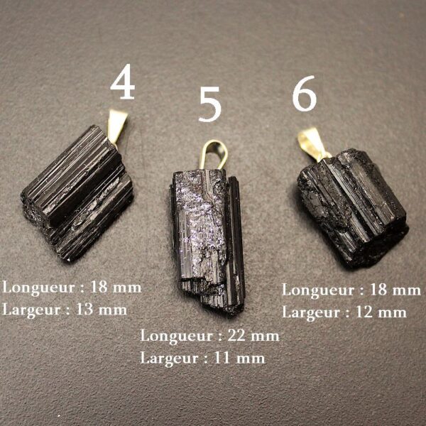 pendentif tourmaline