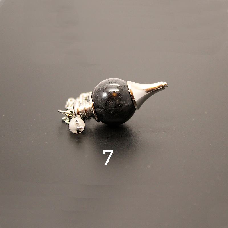 pendule inclusion tourmaline