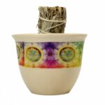 Bol de fumigation fleur de vie