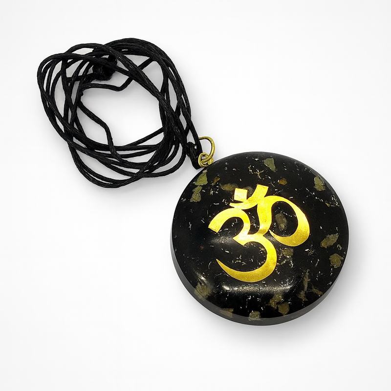 Pendentif Ohm Tourmaline Orgonite – Image 2