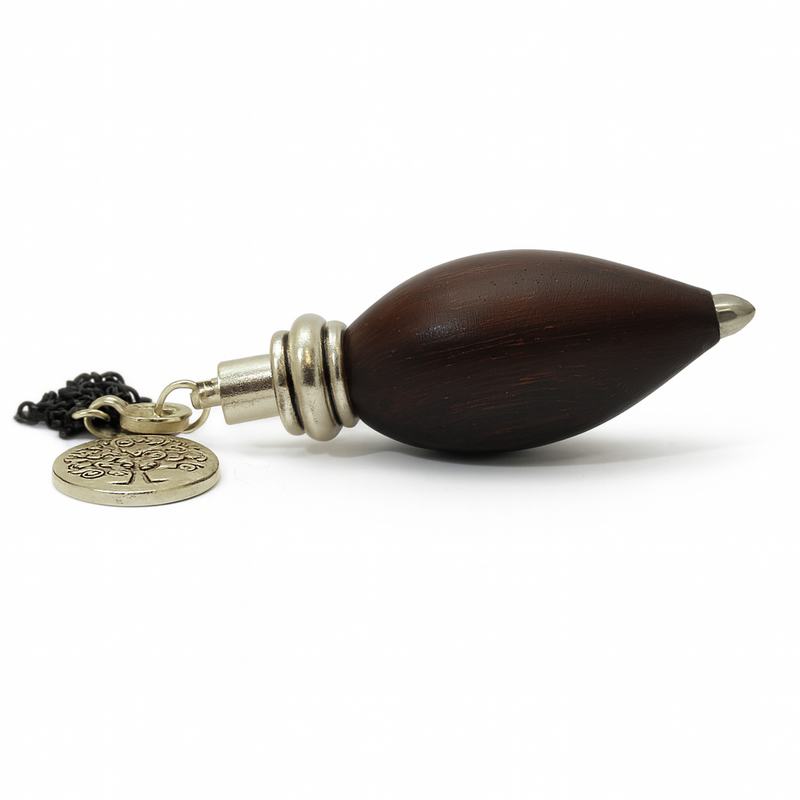 pendule artisanal bois de fer