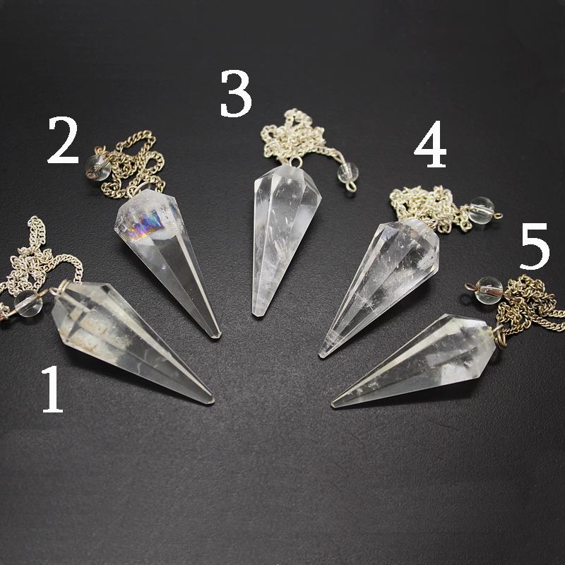 pendule divinatoire quartz