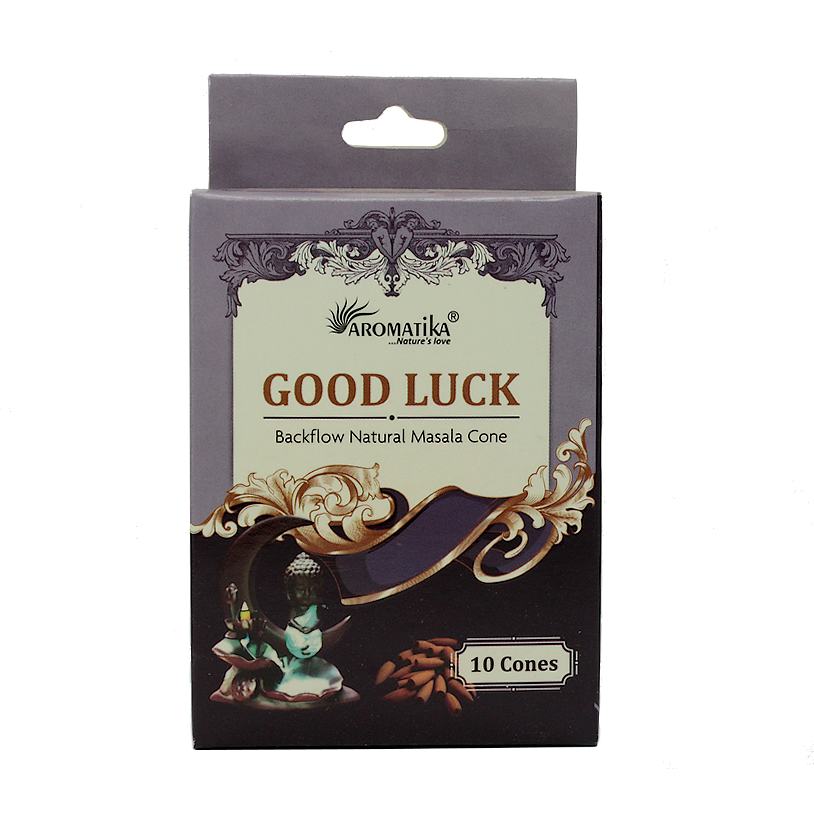 cone encens bacflow goog luck effet cascade