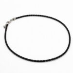 Cordon simili cuir noir