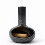 Brûleur de fumigation céramique noire